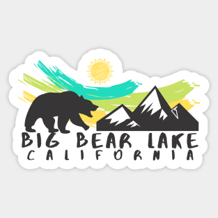 BIG BEAR LAKE [og] Sticker